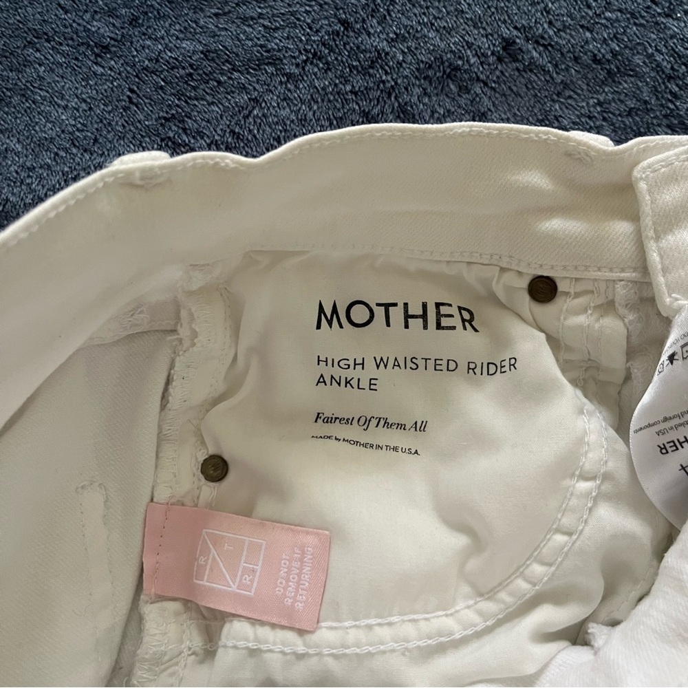 MOTHER High Waisted Rider Ankle Jeans - Picture 10 of 13